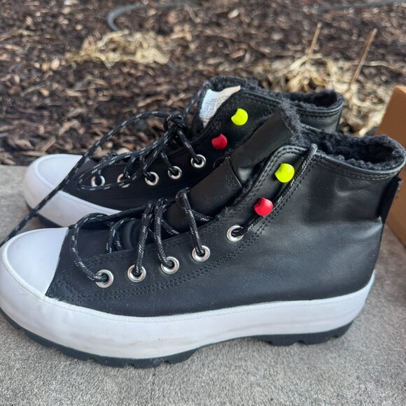 NWT Women's Converse Chuck Taylor Lugged Winter Hi Boot 569556C/ 7,5 - Picture 6 of 9